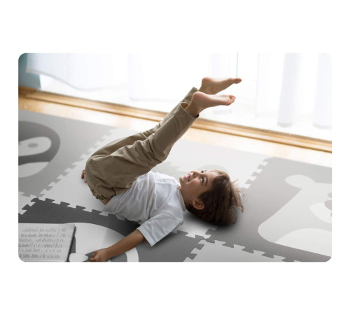 Килимок-пазл Ricokids 180x180 см 9 шт Звірята Килимок-пазл Ricokids 180x180 см 9 шт Звірята
