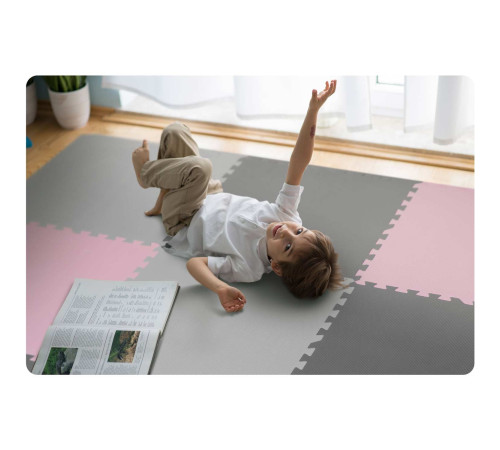 Килимок-пазл, шахівниця Ricokids 180x180 см 9 шт Килимок-пазл, шахівниця Ricokids 180x180 см 9 шт