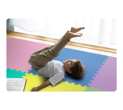 Килимок-пазл, шахівниця Ricokids 180x180 см 9 шт Килимок-пазл, шахівниця Ricokids 180x180 см 9 шт