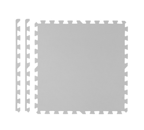 Килимок-пазл Ricokids 60 x 60 см 4 шт сірий