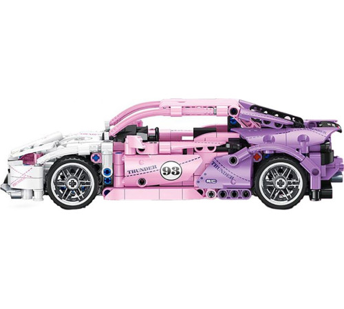 Дитячий конструктор Pink Sports Car Blocks 652 ел. Дитячий конструктор Pink Sports Car Blocks 652 ел.