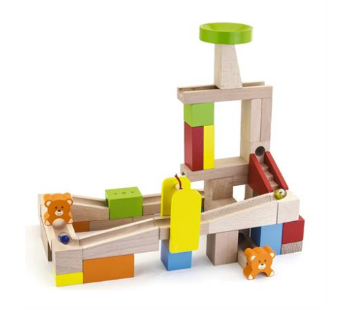 Конструктор Viga Toys Гірки для кульок 49 елементів (51619) Конструктор Viga Toys Гірки для кульок 49 елементів (51619)
