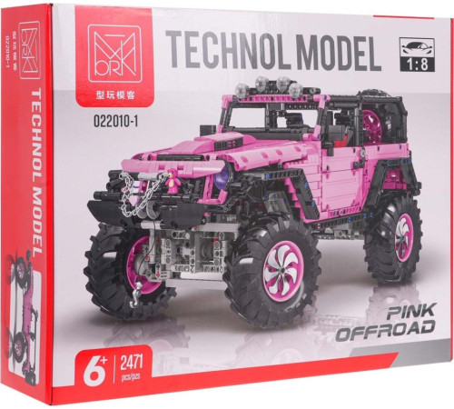 Дитячий конструктор Pink Off-Road Car 2471 ел. Дитячий конструктор Pink Off-Road Car 2471 ел.