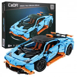 Машинка Speed ​​​​Cowboy racer для дітей 8+ Технічні блоки CaDA 1120 ел. 