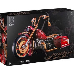 Дитячий конструктор мотоцикл 2111 ел. Червоний