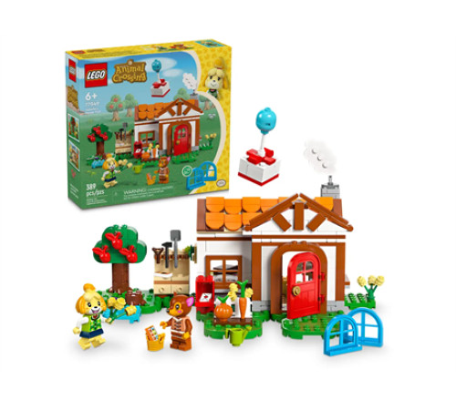 Конструктор LEGO Animal Crossing Візит у гості до Isabelle 389 ел. (77049) Конструктор LEGO Animal Crossing Візит у гості до Isabelle 389 ел. (77049)