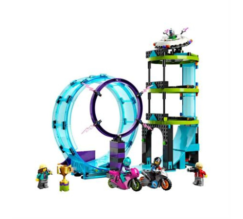 Конструктор LEGO City Stuntz Неймовірне завдання для каскадерів 385 ел. (60361) Конструктор LEGO City Stuntz Неймовірне завдання для каскадерів 385 ел. (60361)