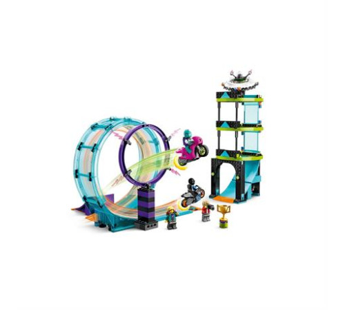 Конструктор LEGO City Stuntz Неймовірне завдання для каскадерів 385 ел. (60361) Конструктор LEGO City Stuntz Неймовірне завдання для каскадерів 385 ел. (60361)