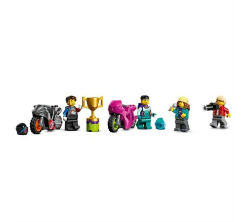 Конструктор LEGO City Stuntz Неймовірне завдання для каскадерів 385 ел. (60361) Конструктор LEGO City Stuntz Неймовірне завдання для каскадерів 385 ел. (60361)