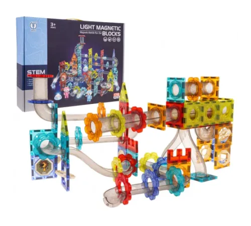 Дитячий конструктор магнітний Luminous Ball Magnetic Bricks 176 ел. Дитячий конструктор магнітний Luminous Ball Magnetic Bricks 176 ел.