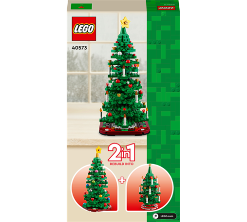 Конструктор LEGO Iconic Новорічна ялинка 784 деталі (40573)