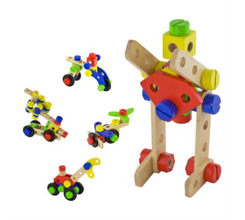 Дерев'яний конструктор Viga Toys 48 ел. (50383) Дерев'яний конструктор Viga Toys 48 ел. (50383)
