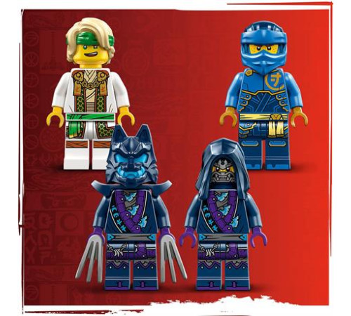 Конструктор LEGO NINJAGO Бойовий набір робота Джея 78 деталей (71805)