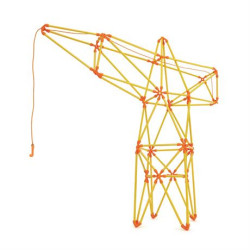 Конструктор Hape Flexistix Кран 94 ел. бамбуковий (E5562)