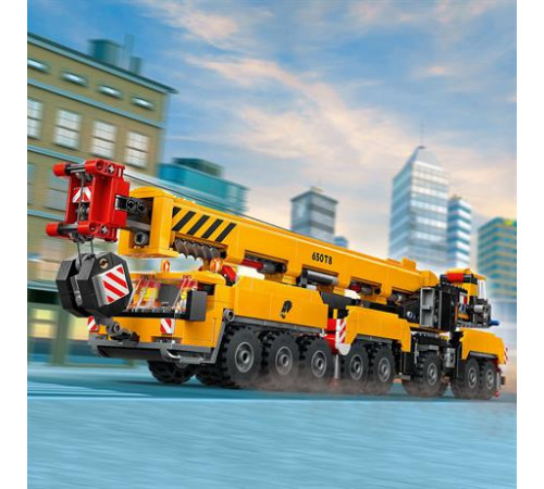 Конструктор LEGO City Жовтий пересувний будівельний кран 1116 ел. (60409) Конструктор LEGO City Жовтий пересувний будівельний кран 1116 ел. (60409)