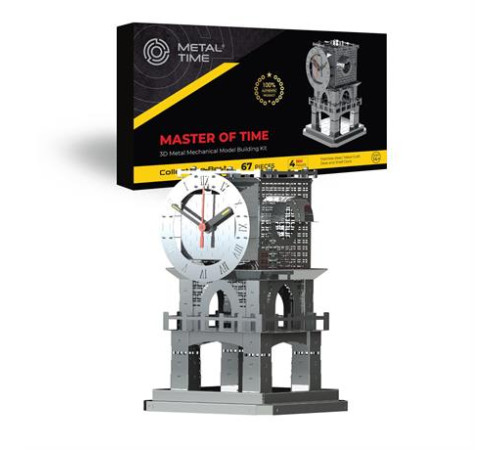 Колекційна модель-конструктор Metal Time Master of Time Вежа-годинник механічна (MT048)