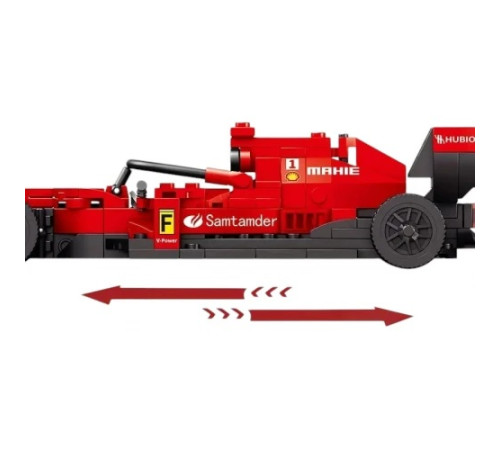 Дитячий конструктор машинка F1 Червона 266 ел. Дитячий конструктор машинка F1 Червона 266 ел.