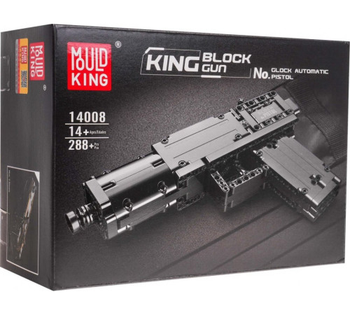 Пістолет Глок для підлітків 14+ Construction Blocks 288 ел.