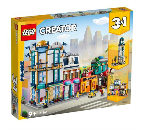 Конструктор LEGO Creator Центральна вулиця 3 в 1, 1459 ел. (31141) Конструктор LEGO Creator Центральна вулиця 3 в 1, 1459 ел. (31141)