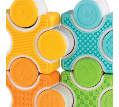 Магнітний конструктор Guidecraft Grippies Stackers, 16 ел. (G8313)