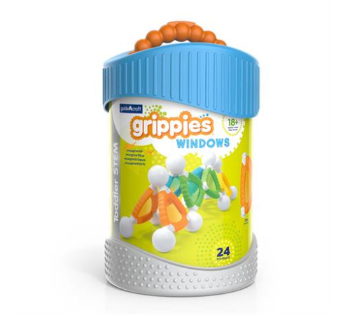 Магнітний конструктор Guidecraft Grippies Windows, 24 ел. (G8316)