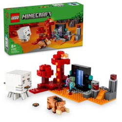 Конструктор LEGO Minecraft Засідка біля порталу в Нижній світ 352 ел. (21255)