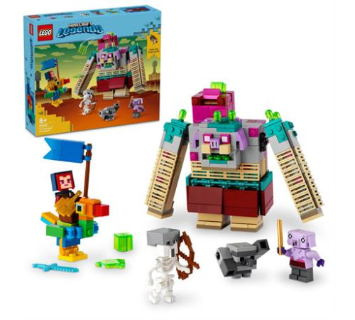 Конструктор LEGO Minecraft Схватка с пожирателем 420 ел. (21257)