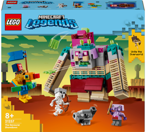Конструктор LEGO Minecraft Схватка с пожирателем 420 ел. (21257)