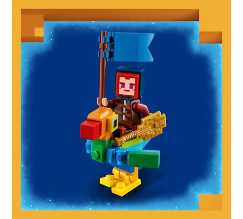 Конструктор LEGO Minecraft Схватка с пожирателем 420 ел. (21257)