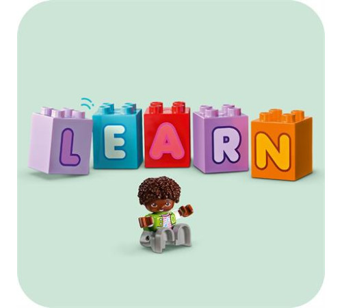 Конструктор LEGO DUPLO Town Вантажівка з абеткою 36 ел. (10421) Конструктор LEGO DUPLO Town Вантажівка з абеткою 36 ел. (10421)
