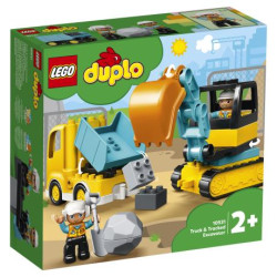 Конструктор LEGO DUPLO Вантажівка та гусеничний екскаватор 20 ел. (10931)