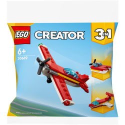 Конструктор LEGO Creator Культовий червоний літак 3 в 1, 51 деталь (30669)