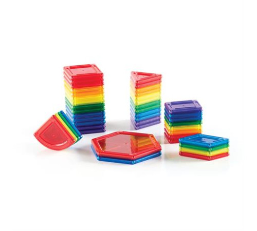 Магнітний конструктор Guidecraft PowerClix Solids, 44 ел. (G9421)