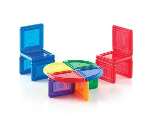 Магнітний конструктор Guidecraft PowerClix Solids, 44 ел. (G9421)