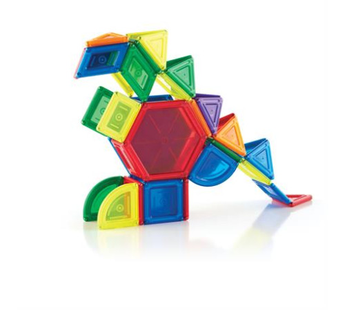 Магнітний конструктор Guidecraft PowerClix Solids, 44 ел. (G9421)