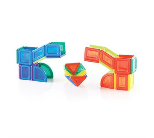 Магнітний конструктор Guidecraft PowerClix Solids, 44 ел. (G9421)