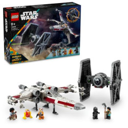 Конструктор LEGO Star Wars Збірний пакет Винищувач TIE і Корабель X-wing 1063 ел. (75393)