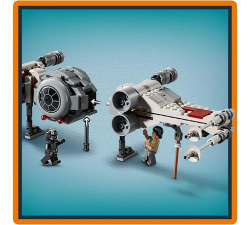 Конструктор LEGO Star Wars Збірний пакет Винищувач TIE і Корабель X-wing 1063 ел. (75393)