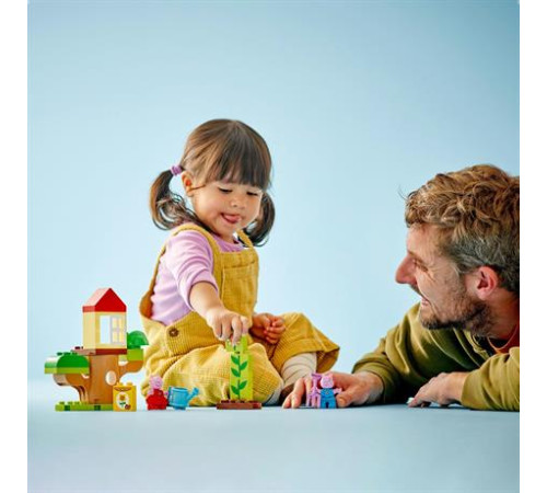 Конструктор LEGO DUPLO Сад і будиночок на дереві Пеппи 20 деталей (10431)