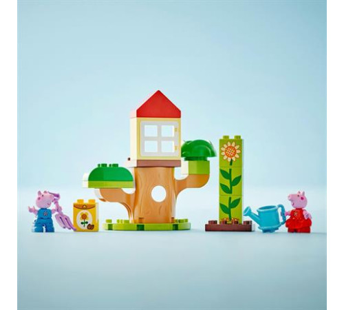 Конструктор LEGO DUPLO Сад і будиночок на дереві Пеппи 20 деталей (10431)