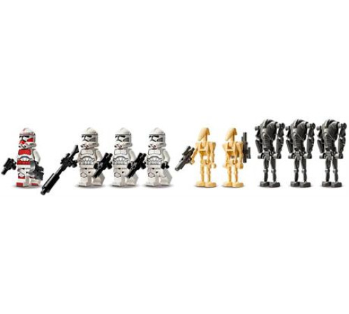 Конструктор LEGO Star Wars Клони-піхотинці й Бойовий дроїд, бойовий набір 215 ел. (75372) Конструктор LEGO Star Wars Клони-піхотинці й Бойовий дроїд, бойовий набір 215 ел. (75372)