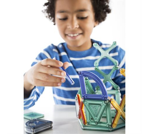 Магнітний конструктор Guidecraft PowerClix Explorer Series Архітектура, 52 ел. (G9472)