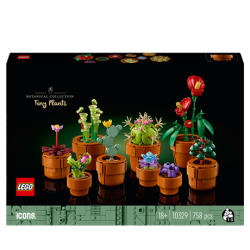 Конструктор LEGO Icons Мініатюрні рослини 758 ел. (10329)