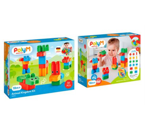 Конструктор PolyM Місто 50 ел. (760007) Конструктор PolyM Місто 50 ел. (760007)
