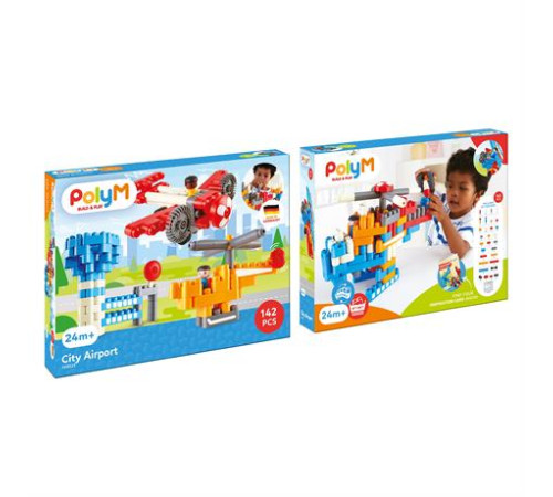 Конструктор PolyM Міський аеропорт 142 ел. (760023) Конструктор PolyM Міський аеропорт 142 ел. (760023)