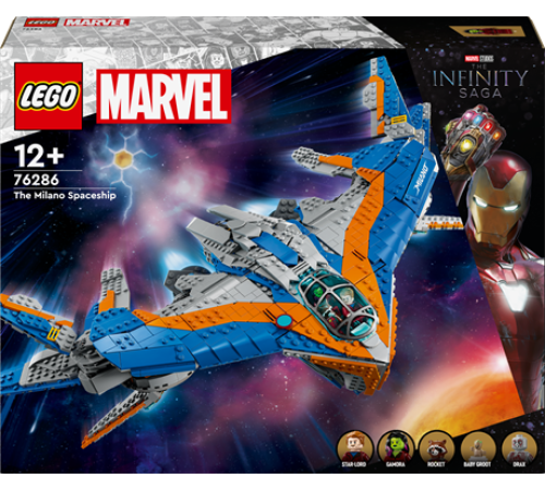 Конструктор LEGO Marvel Вартові Галактики Мілано 2090 ел. (76286) Конструктор LEGO Marvel Вартові Галактики Мілано 2090 ел. (76286)