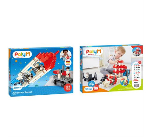 Конструктор PolyM Пригодницька ракета 138 ел. (760025) Конструктор PolyM Пригодницька ракета 138 ел. (760025)