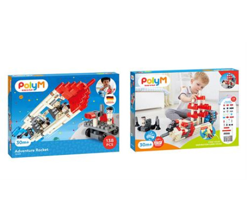 Конструктор PolyM Пригодницька ракета 138 ел. (760025) Конструктор PolyM Пригодницька ракета 138 ел. (760025)