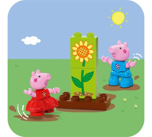 Конструктор LEGO DUPLO Сад і будиночок на дереві Пеппи 20 деталей (10431)