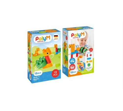 Конструктор PolyM Птахи та звірята 13 ел. (760002) Конструктор PolyM Птахи та звірята 13 ел. (760002)